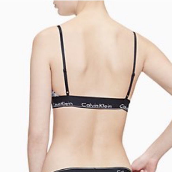 Calvin Klein Zebra Print Bralette - Picture 2 of 7
